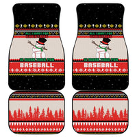 Is More Time for Baseball Design Car Mats with Baseball Snowman All I Want for Christmas - Wonder Print Shop