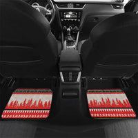 Is More Time for Baseball Design Car Mats with Baseball Snowman All I Want for Christmas - Wonder Print Shop