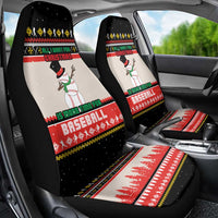 Is More Time for Baseball Design Car Seat Cover with Baseball Snowman All I Want for Christmas - Wonder Print Shop