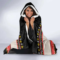 Is More Time for Baseball Design Hooded Blanket with Baseball Snowman All I Want for Christmas - Wonder Print Shop