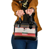 Is More Time for Baseball Design Shoulder Handbag with Baseball Snowman All I Want for Christmas - Wonder Print Shop
