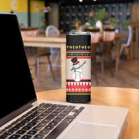 Is More Time for Baseball Design Skinny Tumbler with Baseball Snowman All I Want for Christmas - Wonder Print Shop