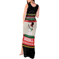 Is More Time for Baseball Design Tank Maxi Dress with Baseball Snowman All I Want for Christmas - Wonder Print Shop