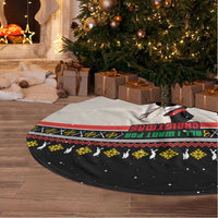 Is More Time for Baseball Design Tree Skirt with Baseball Snowman All I Want for Christmas - Wonder Print Shop
