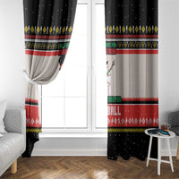 Is More Time for Baseball Design Window Curtain with Baseball Snowman All I Want for Christmas - Wonder Print Shop
