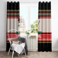 Is More Time for Baseball Design Window Curtain with Baseball Snowman All I Want for Christmas - Wonder Print Shop