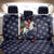 Horse And Santa Claus Christmas Christmas Back Car Seat Cover Xmas Holiday Patterns - Wonder Print Shop