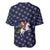 Horse And Santa Claus Christmas Christmas Baseball Jersey Xmas Holiday Patterns - Wonder Print Shop