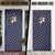 Horse And Santa Claus Christmas Christmas Door Cover Xmas Holiday Patterns - Wonder Print Shop