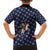 Horse And Santa Claus Christmas Christmas Family Matching Off The Shoulder Long Sleeve Dress and Hawaiian Shirt Xmas Holiday Patterns - Wonder Print Shop