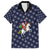 Horse And Santa Claus Christmas Christmas Family Matching Off The Shoulder Long Sleeve Dress and Hawaiian Shirt Xmas Holiday Patterns - Wonder Print Shop