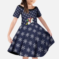 Horse And Santa Claus Christmas Christmas Family Matching Off Shoulder Maxi Dress and Hawaiian Shirt Xmas Holiday Patterns - Wonder Print Shop