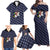Horse And Santa Claus Christmas Christmas Family Matching Off Shoulder Maxi Dress and Hawaiian Shirt Xmas Holiday Patterns - Wonder Print Shop