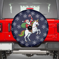 Horse And Santa Claus Christmas Christmas Spare Tire Cover Xmas Holiday Patterns - Wonder Print Shop