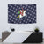 Horse And Santa Claus Christmas Christmas Tapestry Xmas Holiday Patterns - Wonder Print Shop