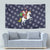Horse And Santa Claus Christmas Christmas Tapestry Xmas Holiday Patterns - Wonder Print Shop