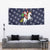 Horse And Santa Claus Christmas Christmas Tapestry Xmas Holiday Patterns - Wonder Print Shop