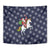 Horse And Santa Claus Christmas Christmas Tapestry Xmas Holiday Patterns - Wonder Print Shop