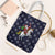 Horse And Santa Claus Christmas Christmas Tote Bag Xmas Holiday Patterns - Wonder Print Shop