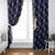 Horse And Santa Claus Christmas Christmas Window Curtain Xmas Holiday Patterns - Wonder Print Shop