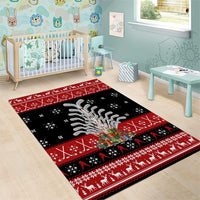 Hockey Is Back Christmas Area Rug Xmas Holiday Patterns - Wonder Print Shop