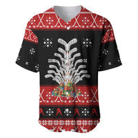Hockey Is Back Christmas Baseball Jersey Xmas Holiday Patterns - Wonder Print Shop