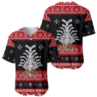 Hockey Is Back Christmas Baseball Jersey Xmas Holiday Patterns - Wonder Print Shop
