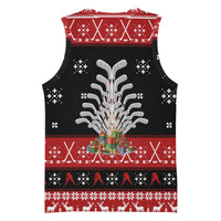 Hockey Is Back Christmas Basketball Jersey Xmas Holiday Patterns - Wonder Print Shop