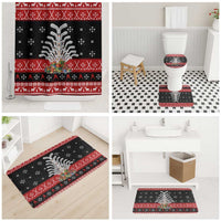 Hockey Is Back Christmas Bathroom Set Xmas Holiday Patterns - Wonder Print Shop