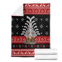 Hockey Is Back Christmas Blanket Xmas Holiday Patterns - Wonder Print Shop