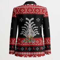 Hockey Is Back Christmas Blazer Xmas Holiday Patterns - Wonder Print Shop
