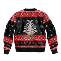 Hockey Is Back Christmas Bomber Jacket Xmas Holiday Patterns - Wonder Print Shop