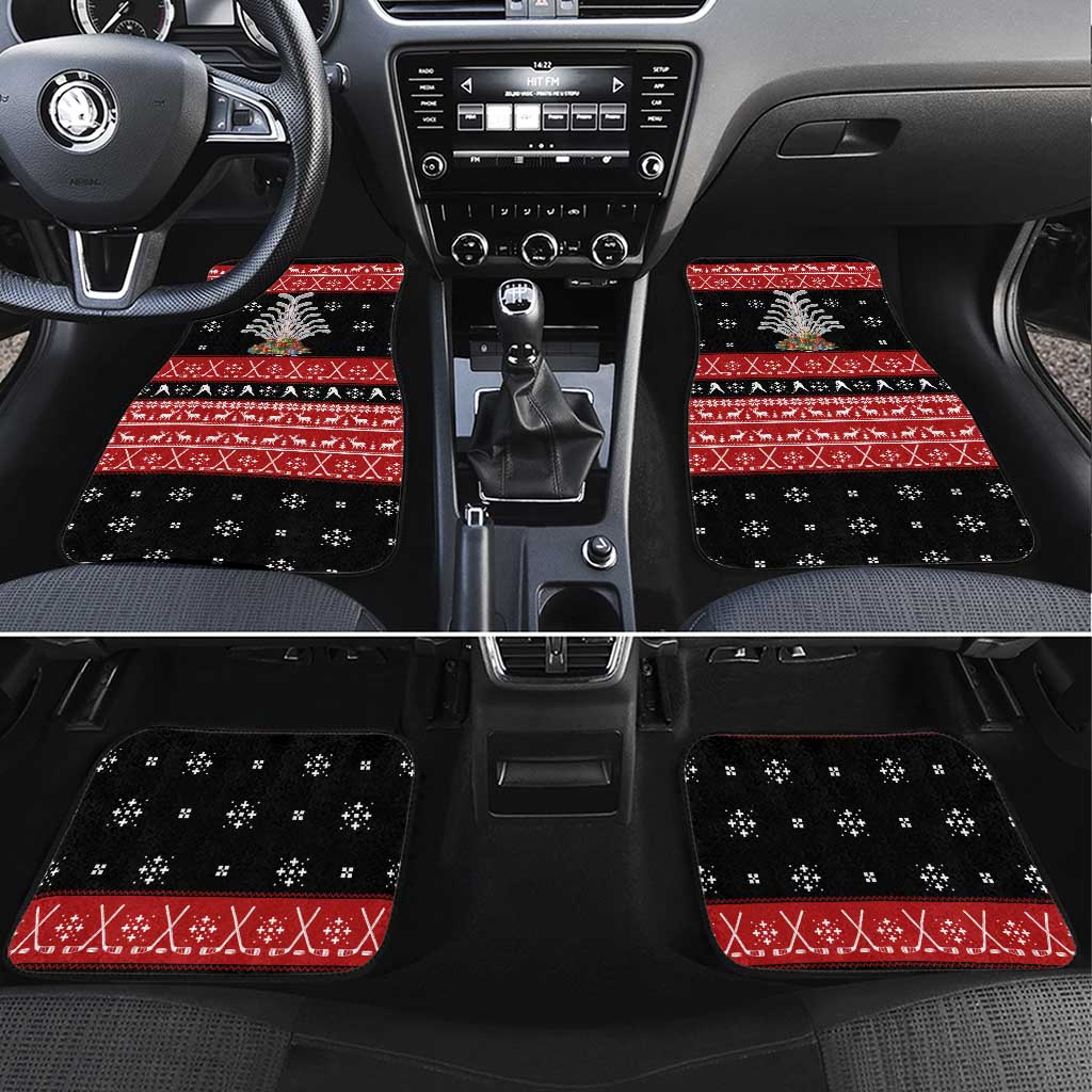 Hockey Is Back Christmas Car Mats Xmas Holiday Patterns - Wonder Print Shop