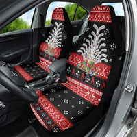 Hockey Is Back Christmas Car Seat Cover Xmas Holiday Patterns - Wonder Print Shop