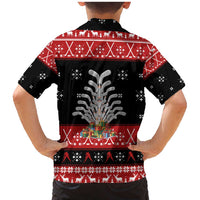 Hockey Is Back Christmas Family Matching Mermaid Dress and Hawaiian Shirt Xmas Holiday Patterns - Wonder Print Shop