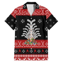 Hockey Is Back Christmas Family Matching Mermaid Dress and Hawaiian Shirt Xmas Holiday Patterns - Wonder Print Shop