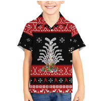 Hockey Is Back Christmas Family Matching Mermaid Dress and Hawaiian Shirt Xmas Holiday Patterns - Wonder Print Shop