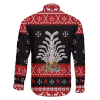 Hockey Is Back Christmas Family Matching Puletasi and Hawaiian Shirt Xmas Holiday Patterns - Wonder Print Shop