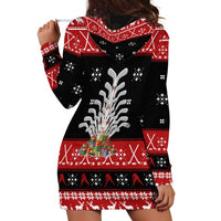 Hockey Is Back Christmas Hoodie Dress Xmas Holiday Patterns - Wonder Print Shop