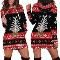 Hockey Is Back Christmas Hoodie Dress Xmas Holiday Patterns - Wonder Print Shop