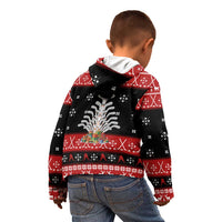 Hockey Is Back Christmas Kid Hoodie Xmas Holiday Patterns - Wonder Print Shop