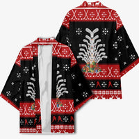Hockey Is Back Christmas Kimono Xmas Holiday Patterns - Wonder Print Shop
