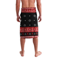 Hockey Is Back Christmas Lavalava Xmas Holiday Patterns - Wonder Print Shop