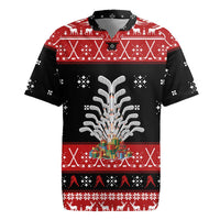 Hockey Is Back Christmas Rugby Jersey Xmas Holiday Patterns - Wonder Print Shop