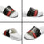 Hockey Is Back Christmas Slide Sandals Xmas Holiday Patterns - Wonder Print Shop
