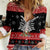 Hockey Is Back Christmas Women Casual Shirt Xmas Holiday Patterns - Wonder Print Shop