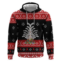 Hockey Is Back Christmas Zip Hoodie Xmas Holiday Patterns - Wonder Print Shop