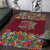 Home Sweet Home Minnesota Flower Christmas Area Rug Xmas Holiday Patterns - Wonder Print Shop