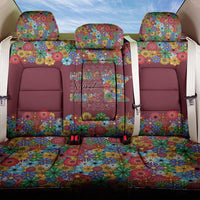 Home Sweet Home Minnesota Flower Christmas Back Car Seat Cover Xmas Holiday Patterns - Wonder Print Shop