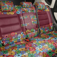 Home Sweet Home Minnesota Flower Christmas Back Car Seat Cover Xmas Holiday Patterns - Wonder Print Shop